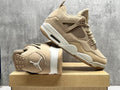 Air Jordan 4 Retro Milk Tea Beige Cream Sneakers