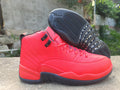 Air Jordan 12 Retro Black-Red Sneakers