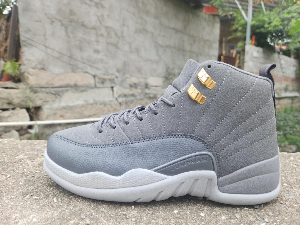Air Jordan 12 Grey Sneakers