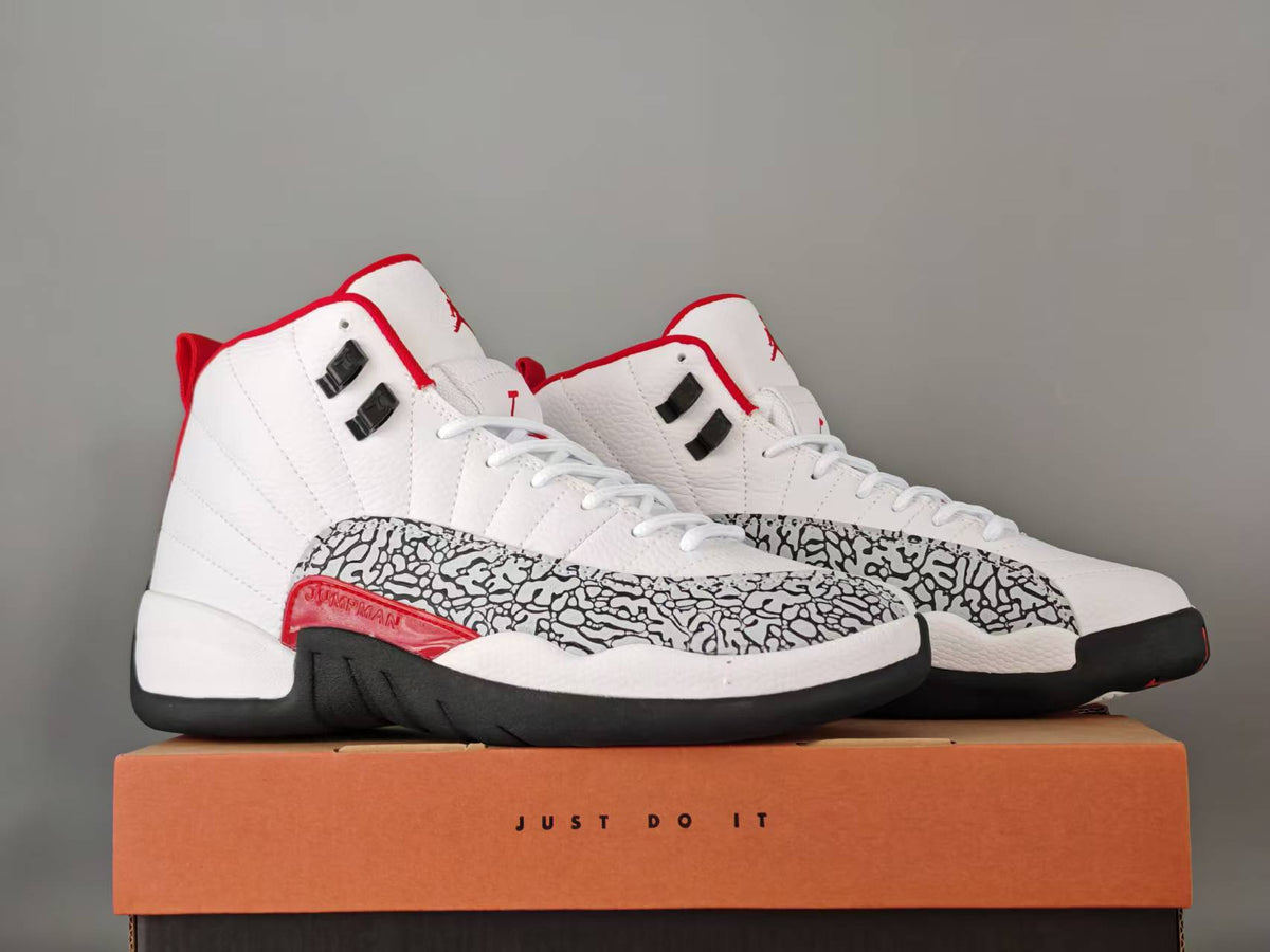 Air Jordan 12 Retro Summit White Varsity Red – CT8013-116