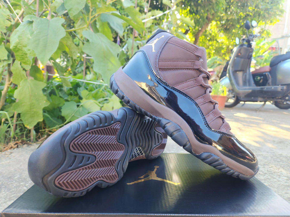 Air Jordan 11 New Black-Brown Sneakers