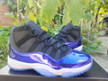 Air Jordan 11 Black-Blue Sneakers