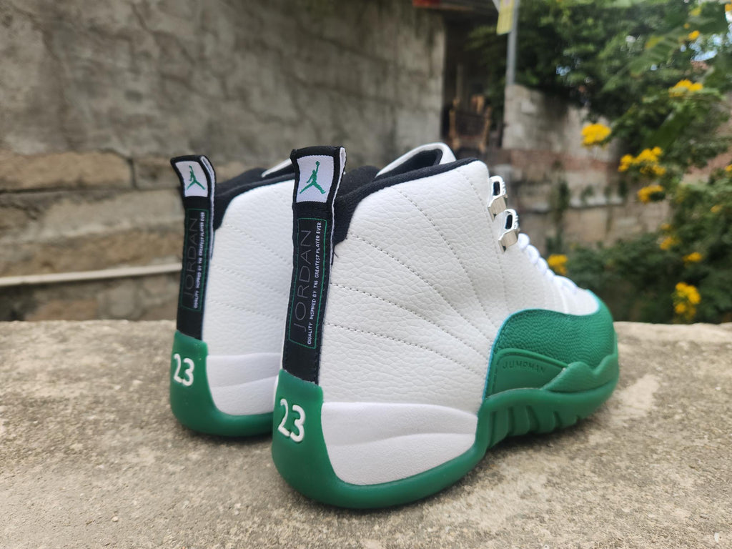 Air Jordan 12 Retro Summit White Gorge Green – CT8013-103