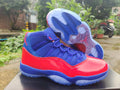 Air Jordan 11 Red-Royal Blue Sneakers