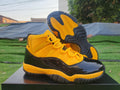 Air Jordan 11 Orange-Yellow-Black Sneakers