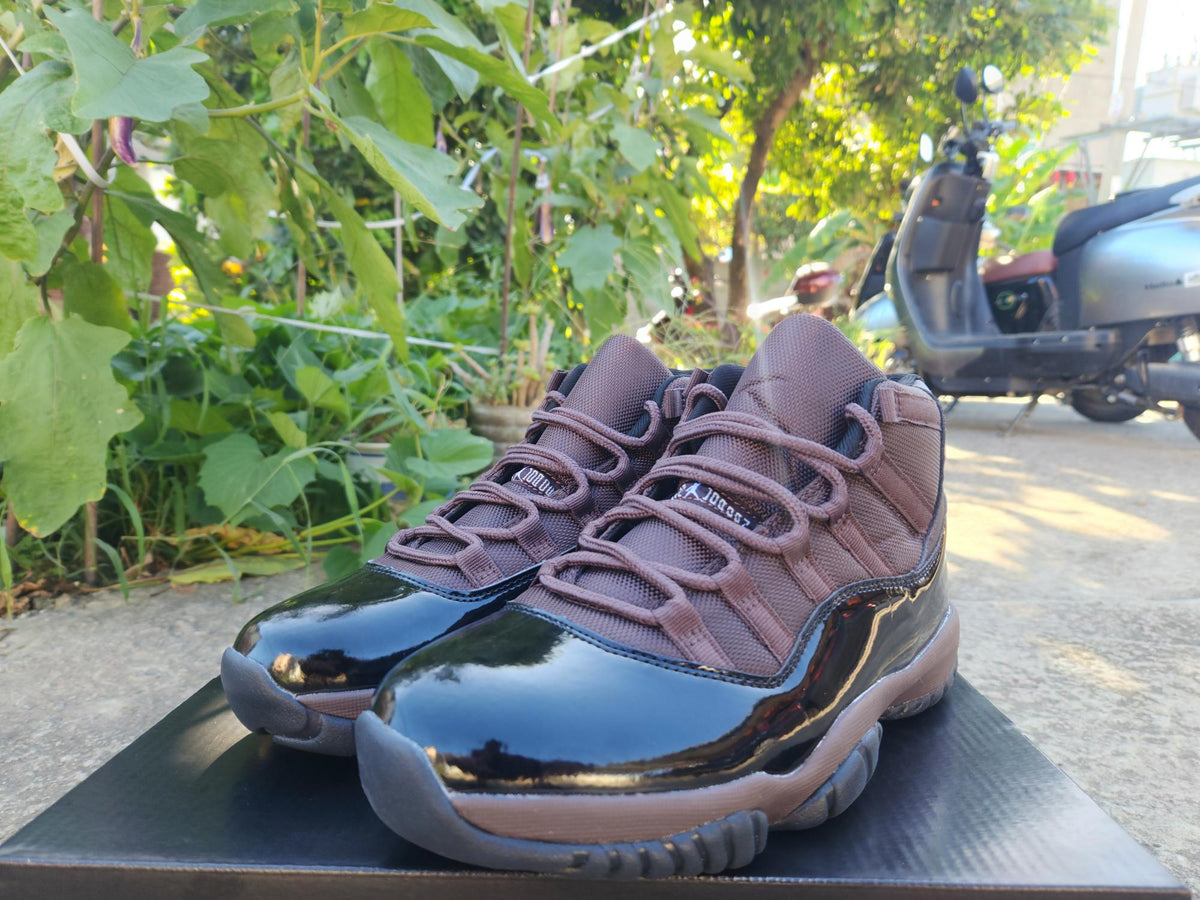 Air Jordan 11 New Black-Brown Sneakers