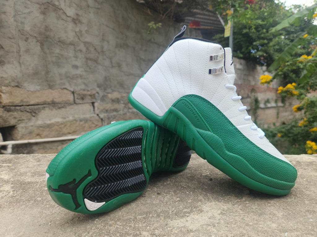 Air Jordan 12 Retro Summit White Gorge Green – CT8013-103