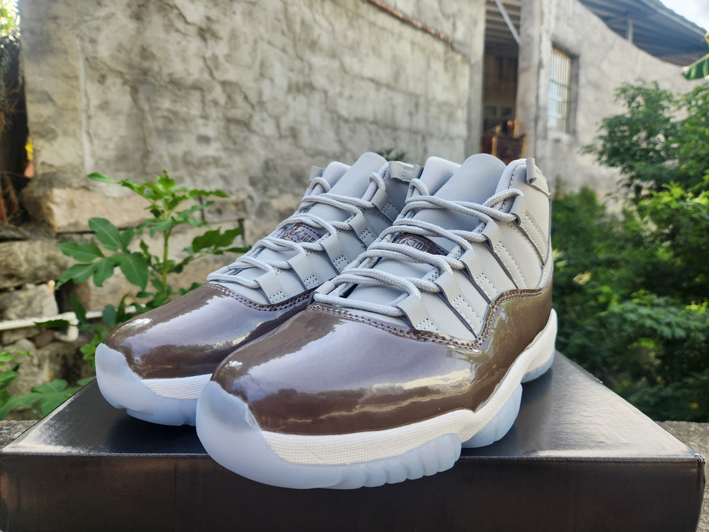 Air Jordan 11 Brown-Grey Sneakers