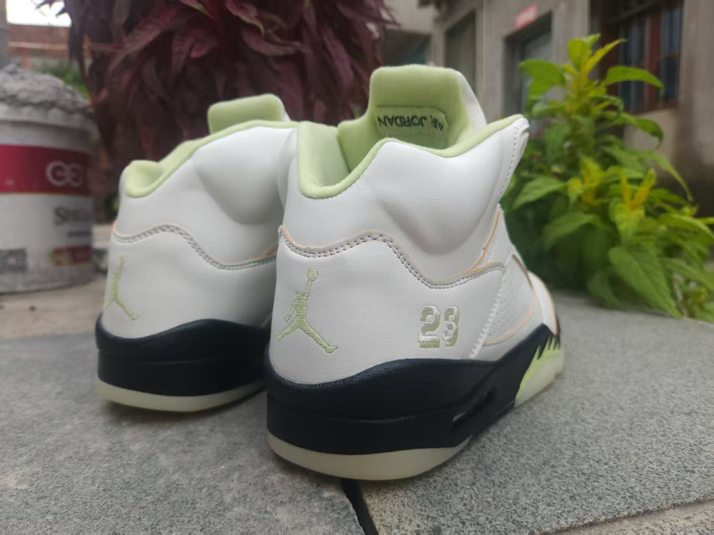 Air Jordan 5 Retro Pale Green Sneakers – Regular Grade