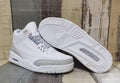 Air Jordan 3 Retro Pure White Sneakers for Men & Women