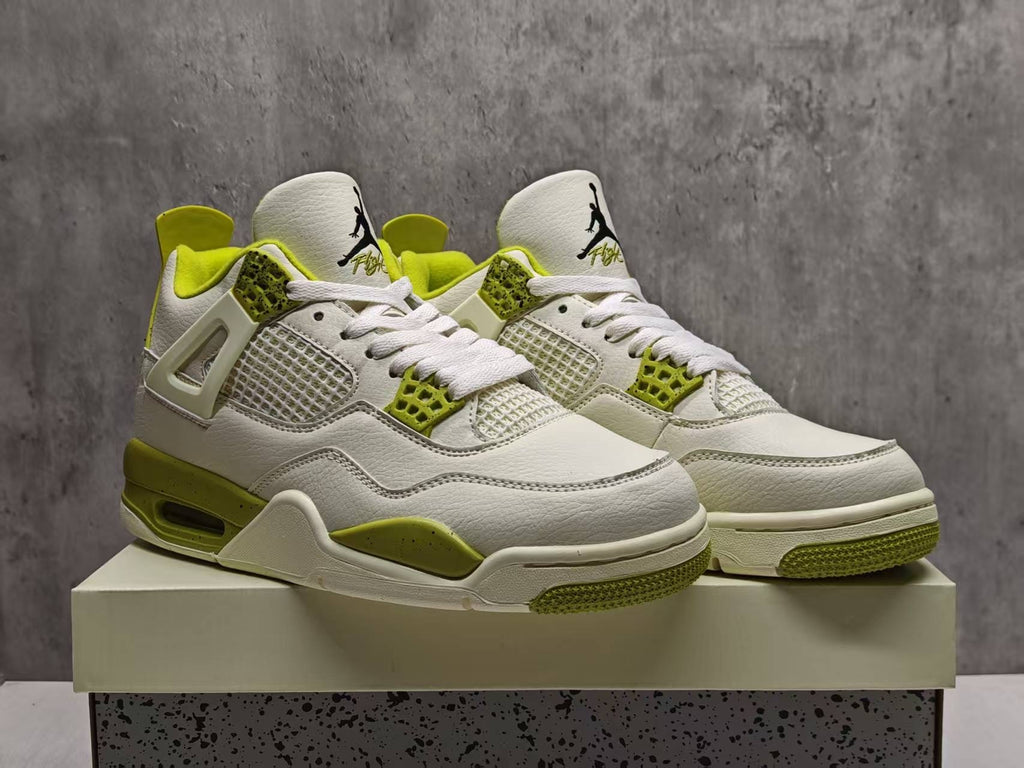 Air Jordan 4 Avocado Green Sneakers
