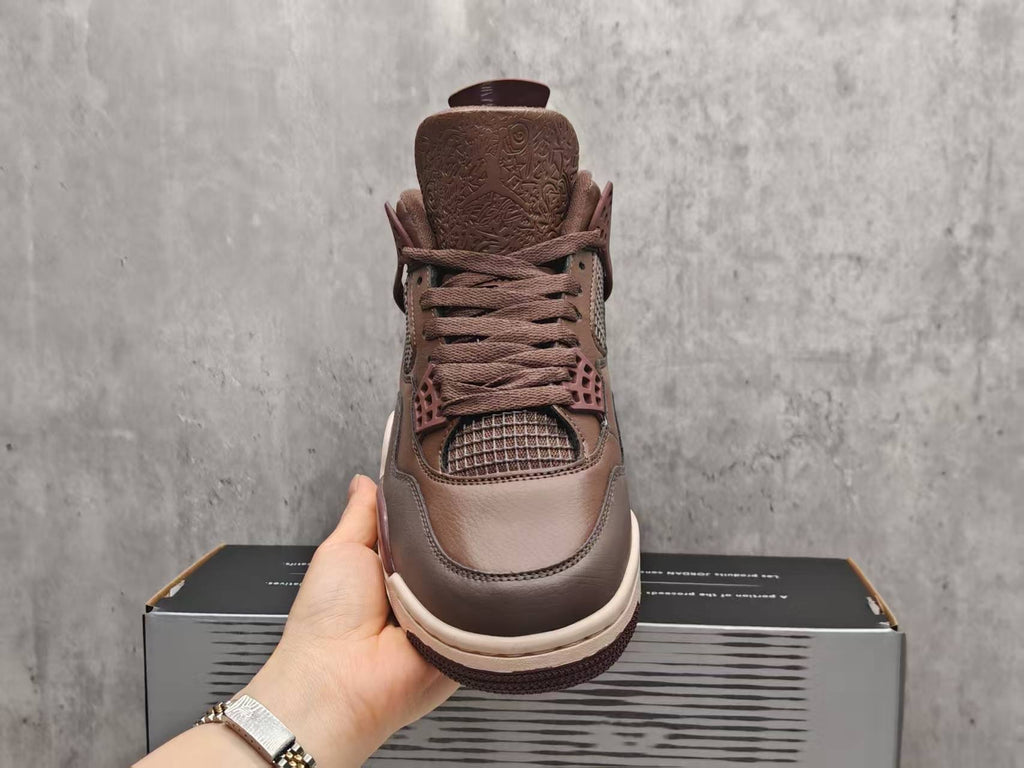 Air Jordan 4 Animal Brown Sneakers