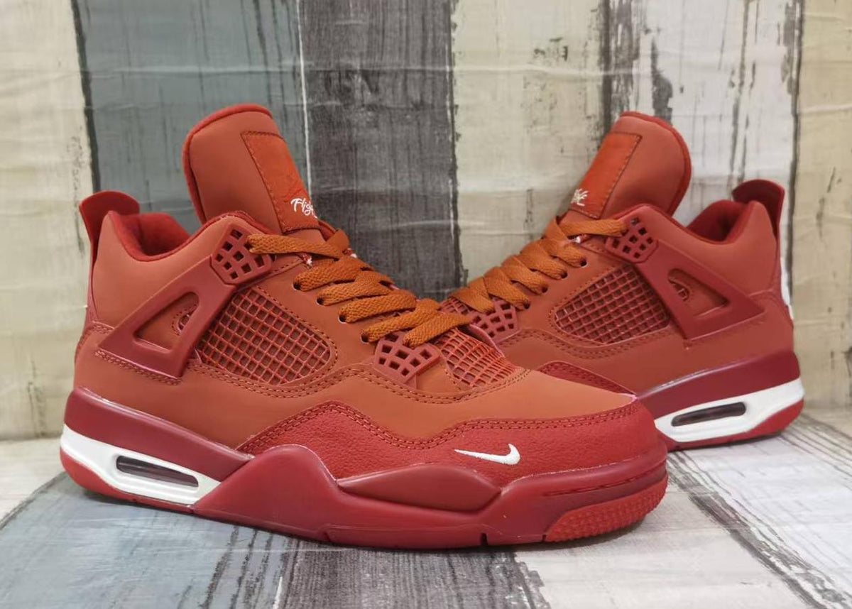 Air Jordan 4 Retro Brick-by-Brick Sneakers