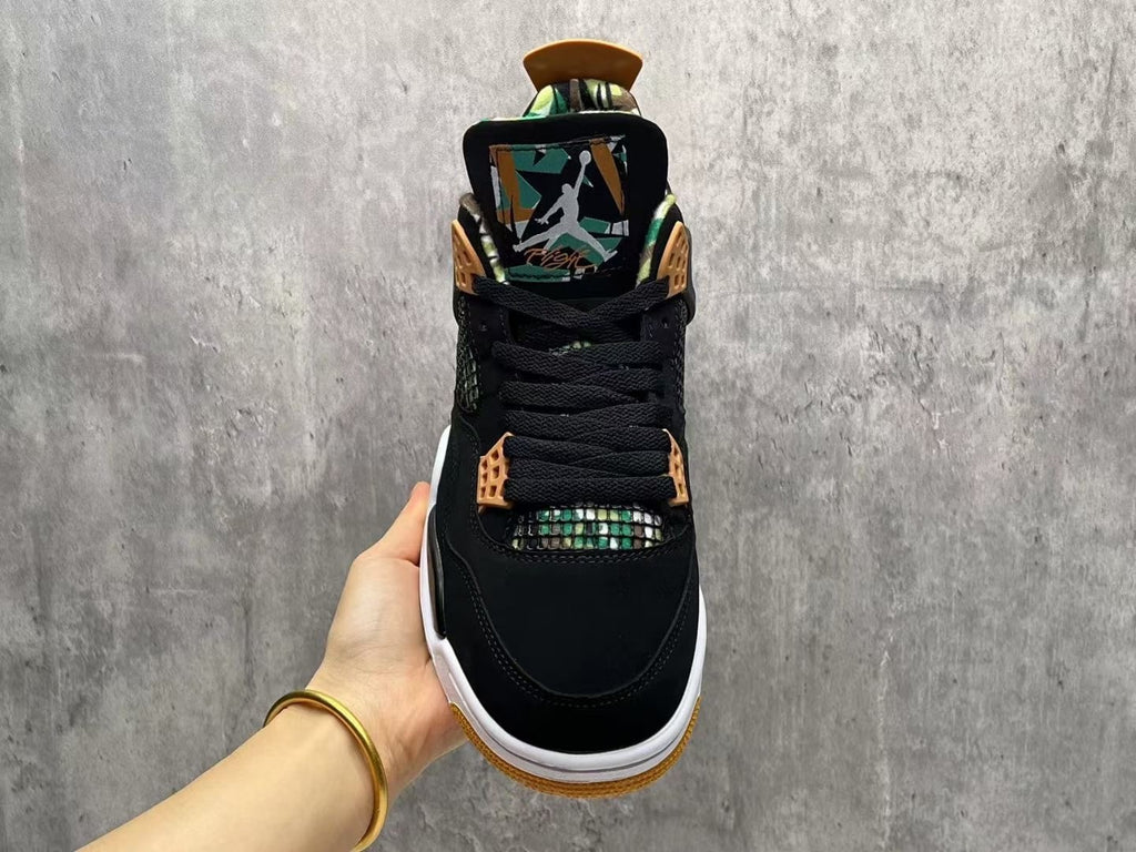 Air Jordan 4 Bamboo Sneakers