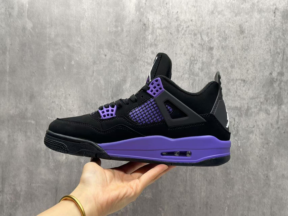 Air Jordan 4 Purple Thunder Sneakers
