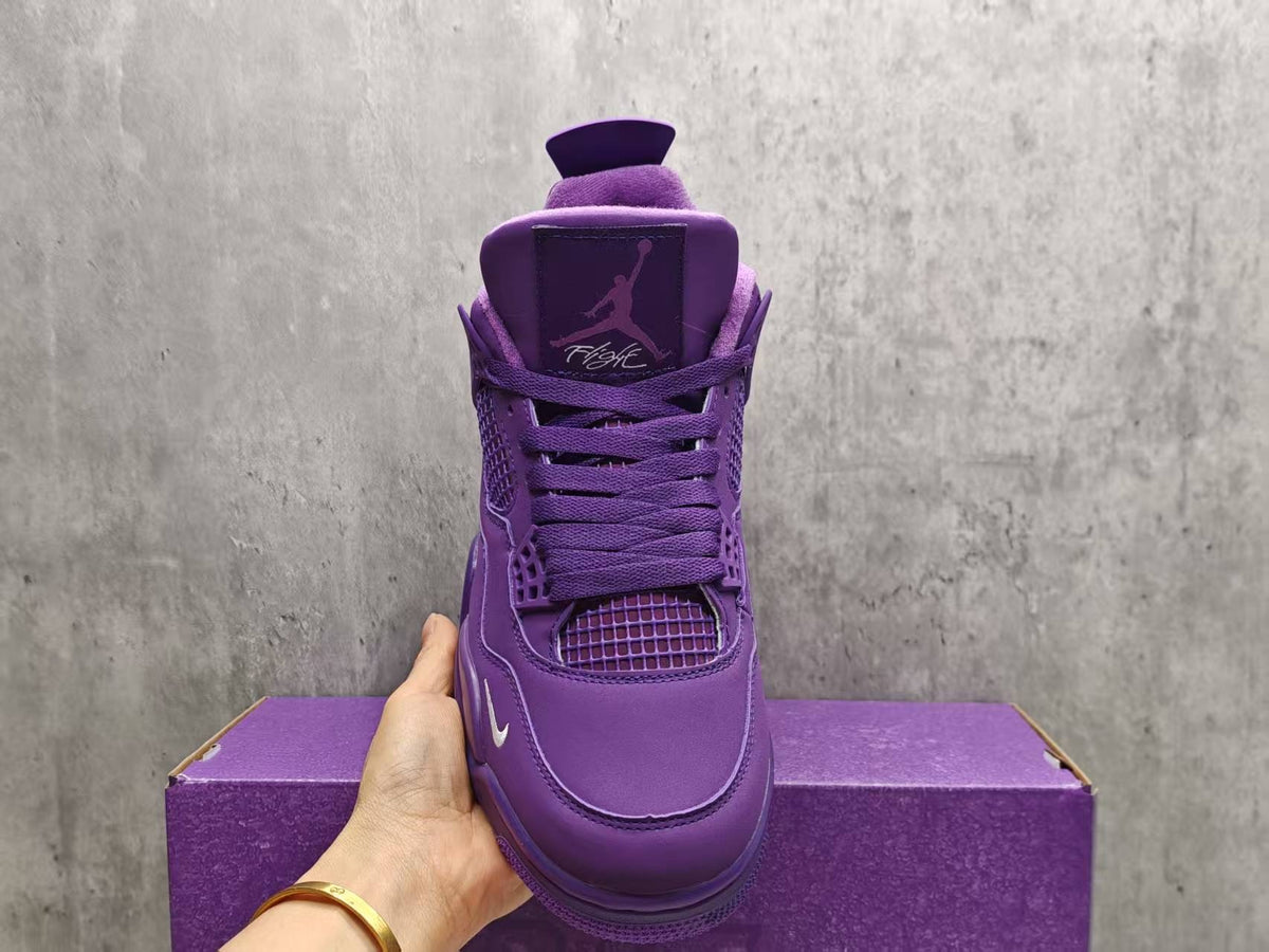 Air Jordan 4 Retro Canyon Purple Sneakers