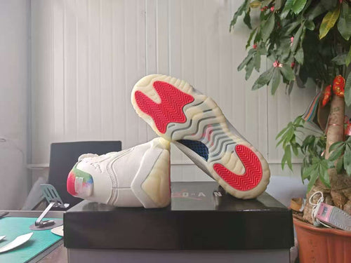 Air Jordan 11 Retro Sail Off-White Sneakers – IO8959-133