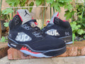 Air Jordan 5 SUP Black-Red Sneakers