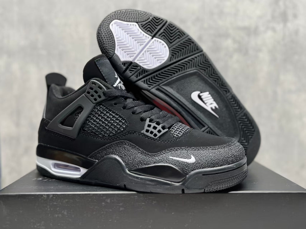 Air Jordan 4 Retro Black Motorsport Sneakers