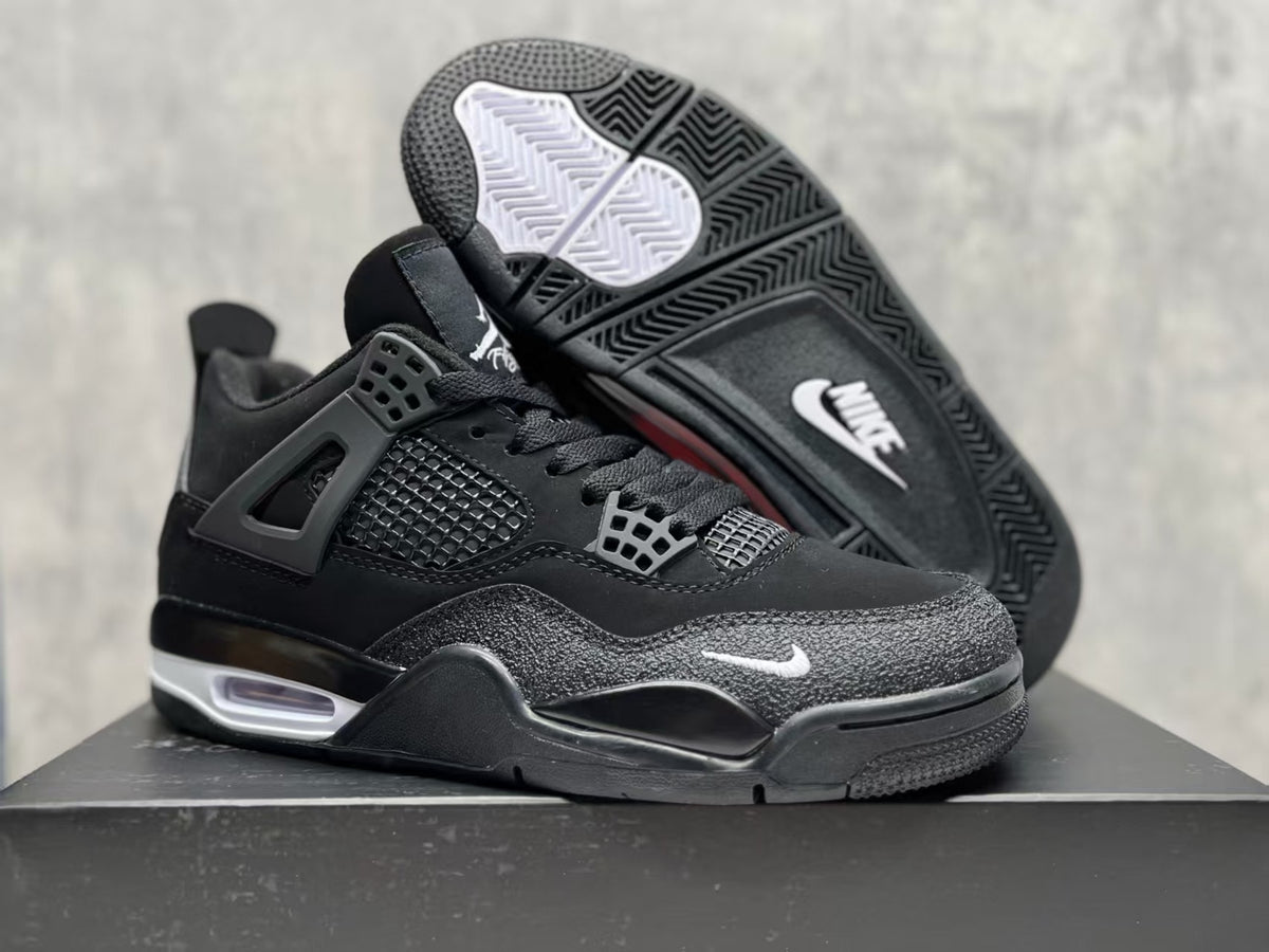 Air Jordan 4 Retro Black Motorsport Sneakers