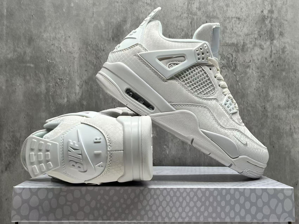 Air Jordan 4 Retro White Mamba Sneakers