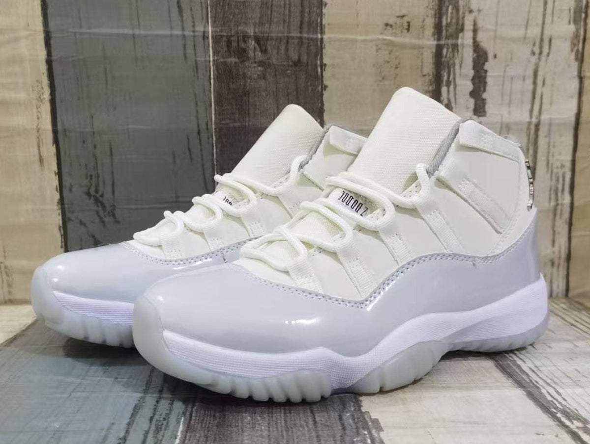 Air Jordan 11 Retro Off-White-Grey Unisex Sneakers