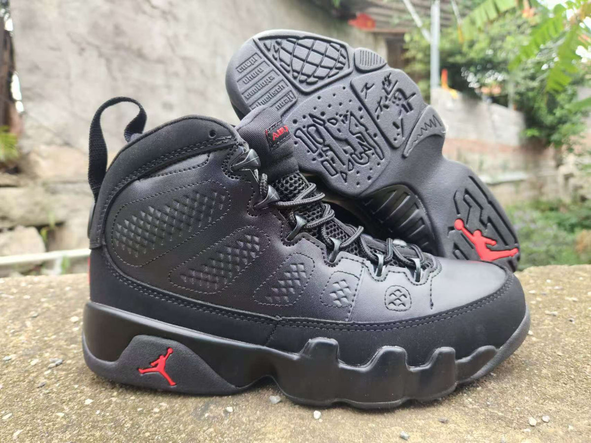 Air Jordan 9 Black-Red & Black-Brown Sneakers