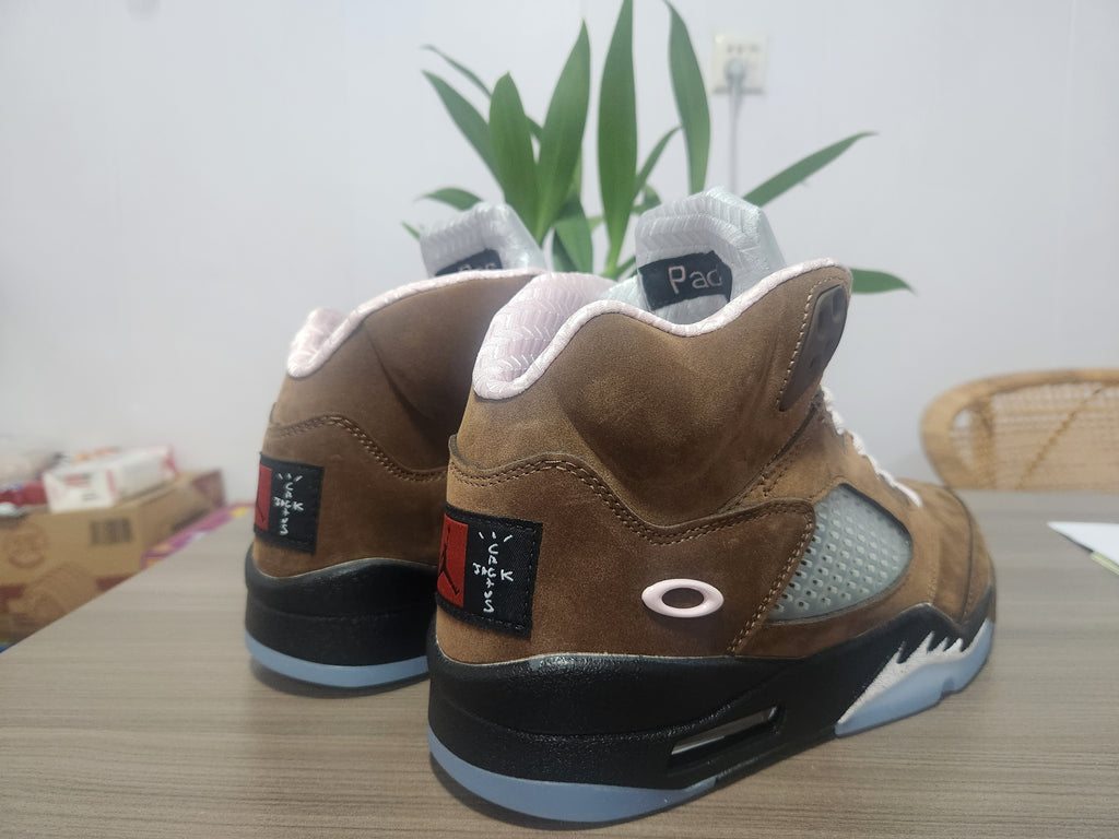 Air Jordan 5 Dark Brown Sneakers for Men & Women