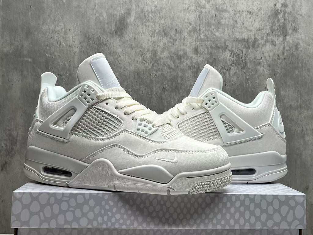 Air Jordan 4 Retro White Mamba Sneakers