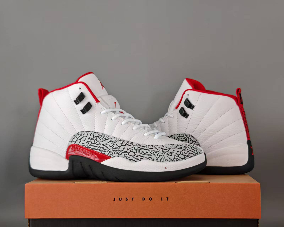 Air Jordan 12 Retro Summit White Varsity Red – CT8013-116