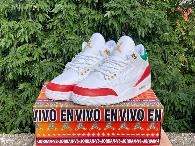 Air Jordan 3 MeicoEI Vuelo Sneakers