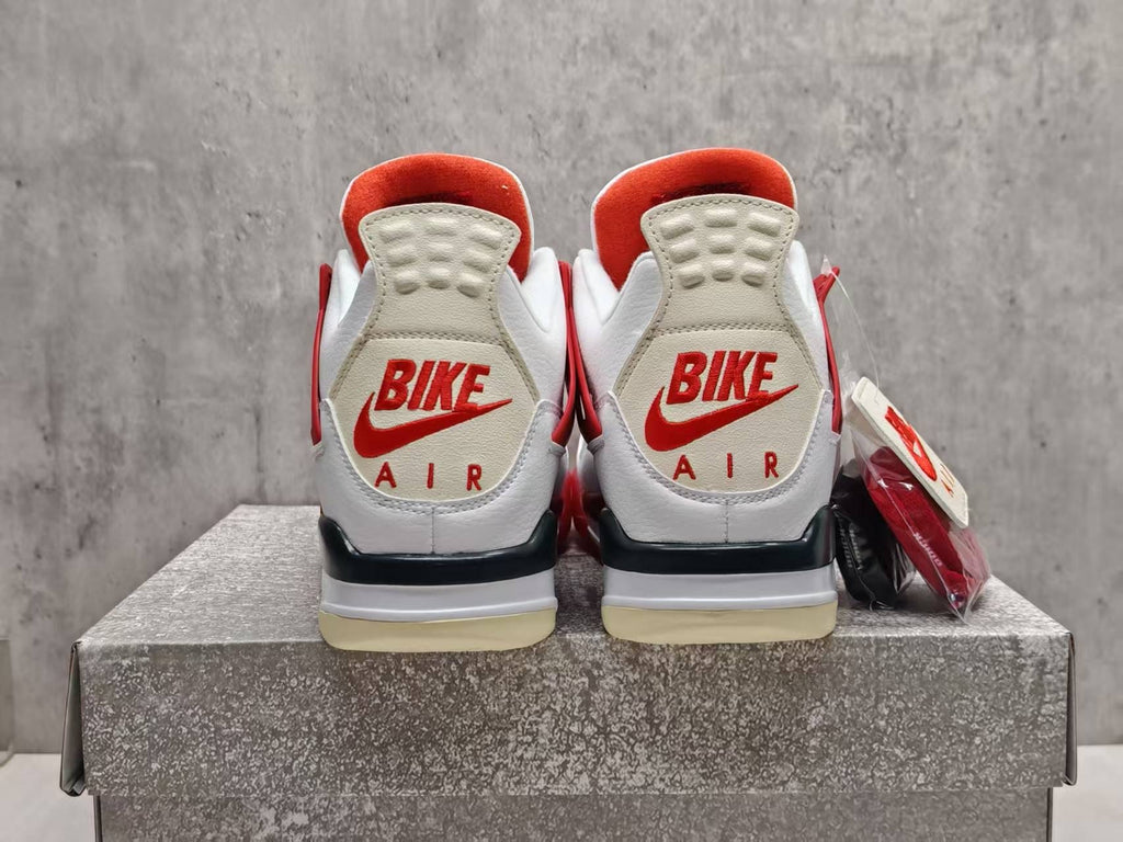 Air Jordan 4 Vermilion Red Collaboration Sneakers