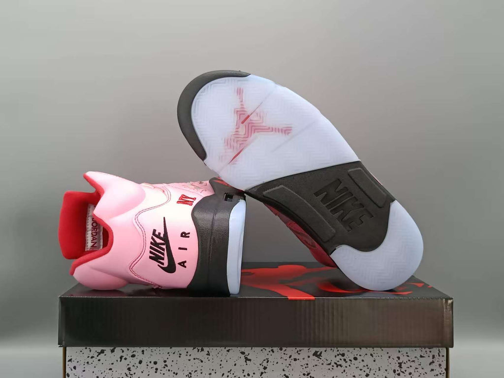 Awake NY x Air Jordan 5 Retro Arctic Pink Sneakers