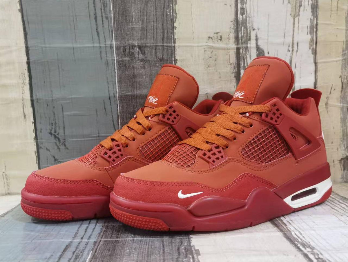 Air Jordan 4 Retro Brick-by-Brick Sneakers