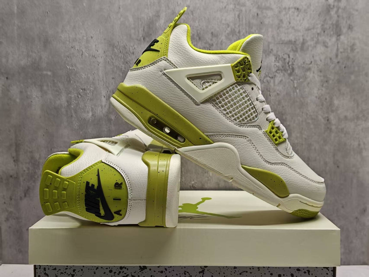 Air Jordan 4 Avocado Green Sneakers