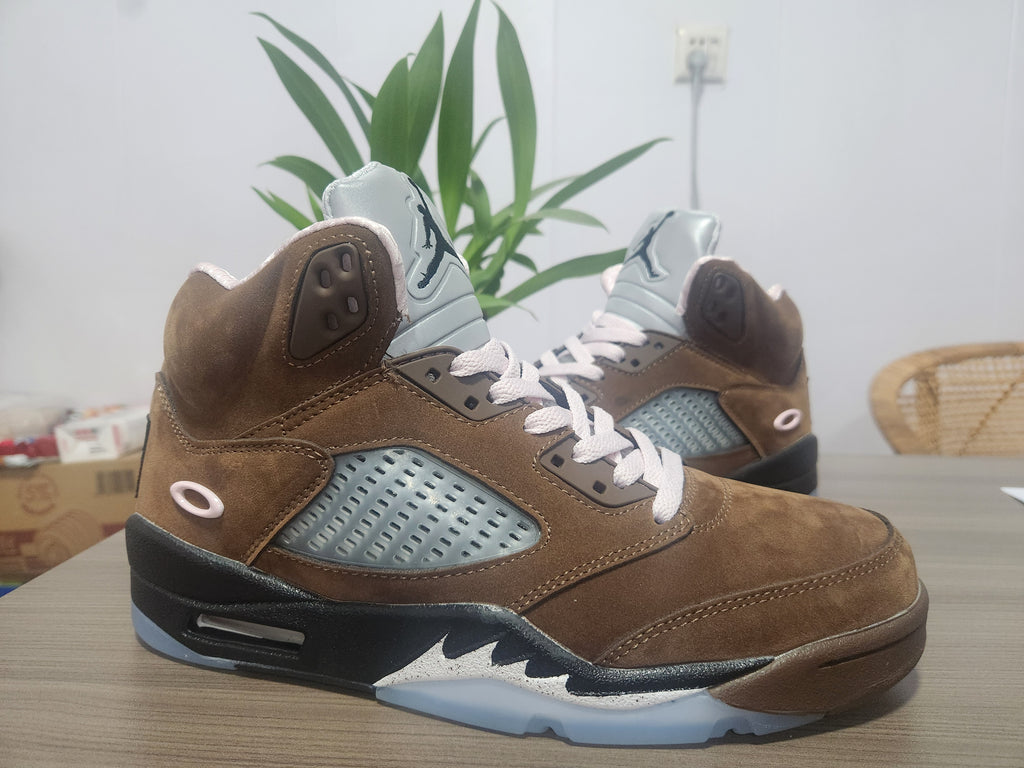 Air Jordan 5 Dark Brown Sneakers for Men & Women