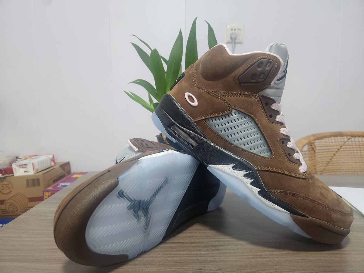 Air Jordan 5 Dark Brown Sneakers for Men & Women