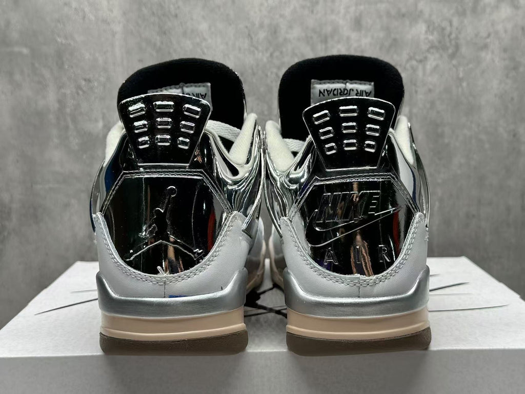 Air Jordan 4 Iron Man Collaboration Sneakers
