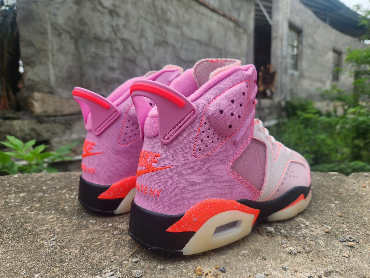 Awake NY x Air Jordan 6 Playful Pink Sneakers