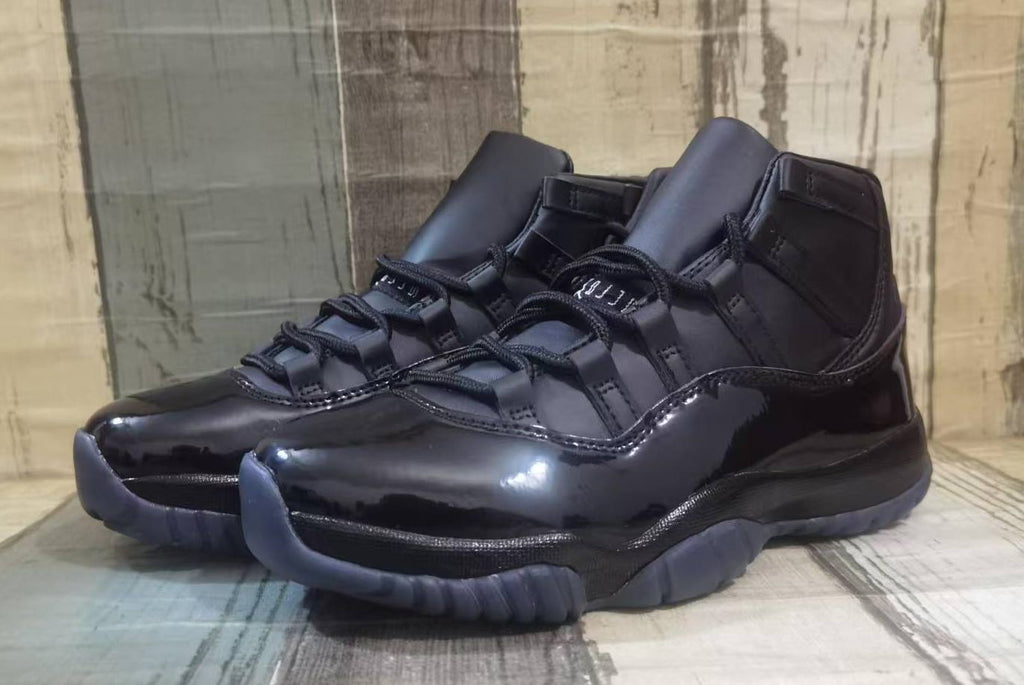 Air Jordan 11 Black White Sneakers for Men & Women